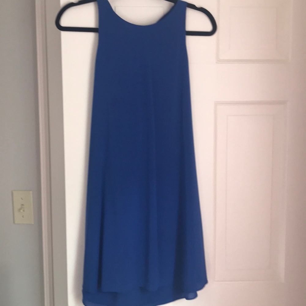 Alice & Olivia blue dress